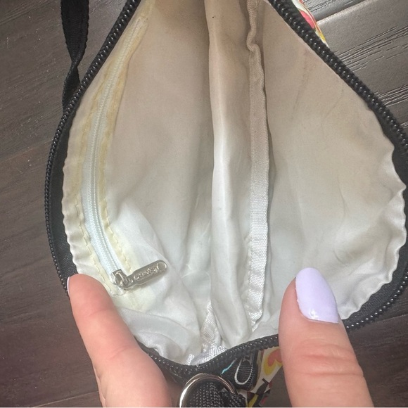 LeSportsac Multicolor Floral and Butterfly mini Bag - Picture 4 of 4